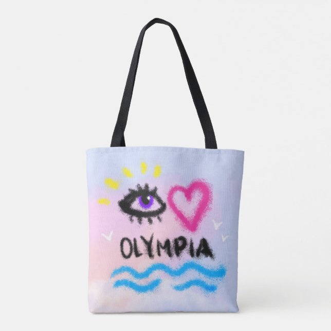 Olympia-Tasche (Rückseite)