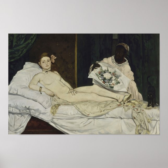 Olympia von Manet - Poster (Vorne)