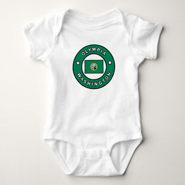 Olympia Washington Baby Strampler (Vorderseite)