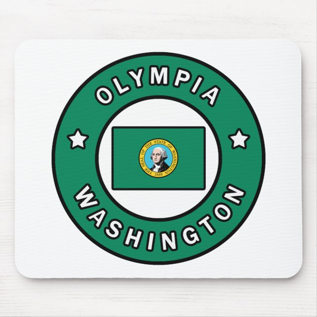 Olympia Washington Mousepad (Vorne)