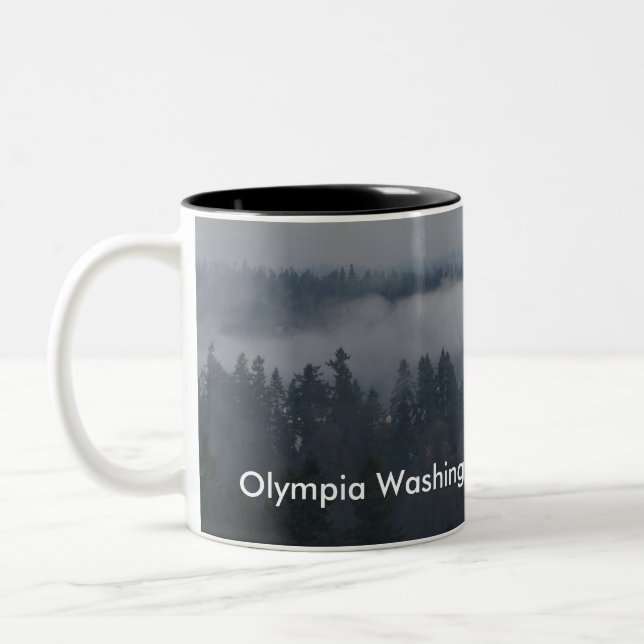 Olympia-Washington-Tasse Zweifarbige Tasse (Links)