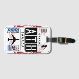 Olympiacos Griechischer Gepäcktag Gepäckanhänger