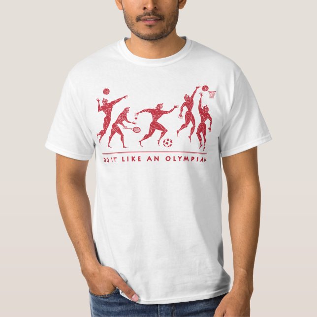 Olympiaischer T - Shirt (Vorderseite)