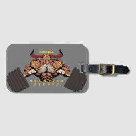 "Olympian Effort" Gepäck/Gepäckmarke Gepäckanhänger