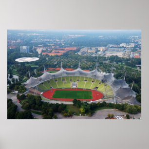 Olympiapark, München-Druck Poster