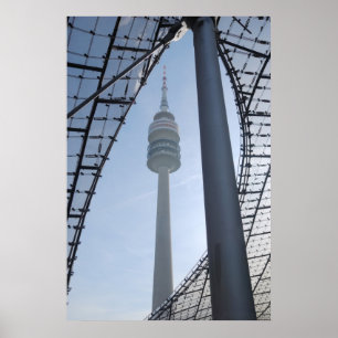 Olympiaturm Print Poster