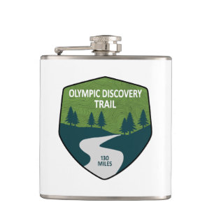 Olympic Discovery Trail Washington Staat Flachmann