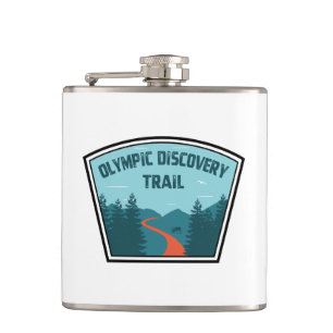 Olympic Discovery Trail Washington Staat Flachmann