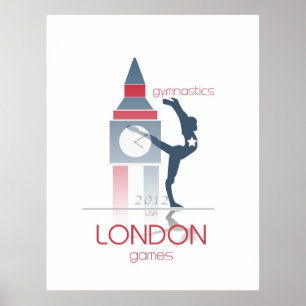 Olympic Games: Gymnastics Poster