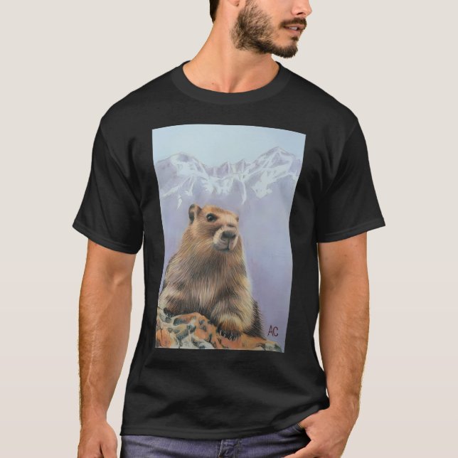 Olympic Marmot T-Shirt (Vorderseite)