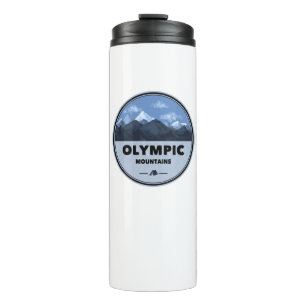 Olympic Mountains Washington Camping Thermosbecher