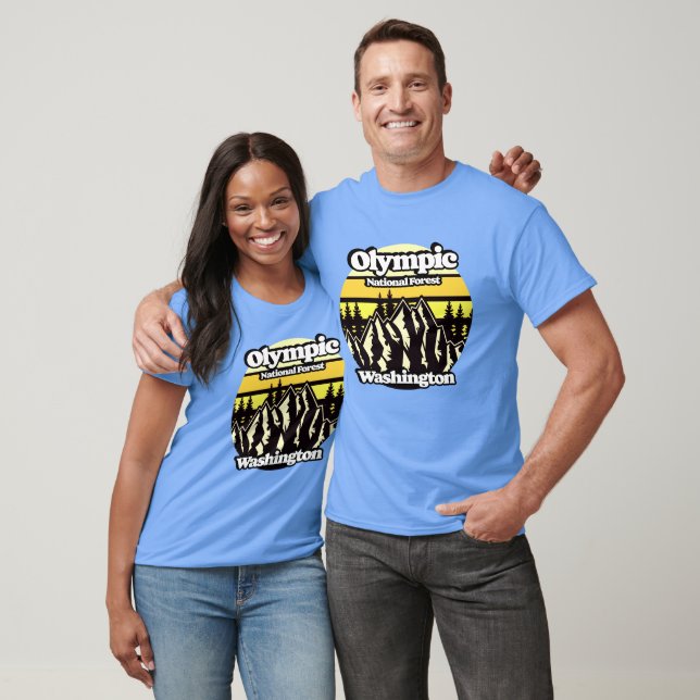 Olympic National Forest, Washington T-Shirt (Unisex)