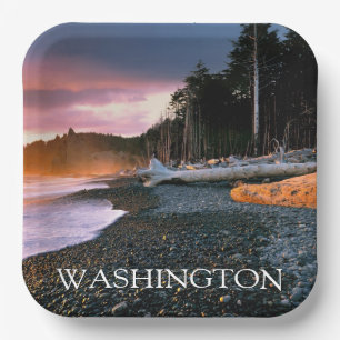 Olympic National Park Bundesstaat Washington Pappteller