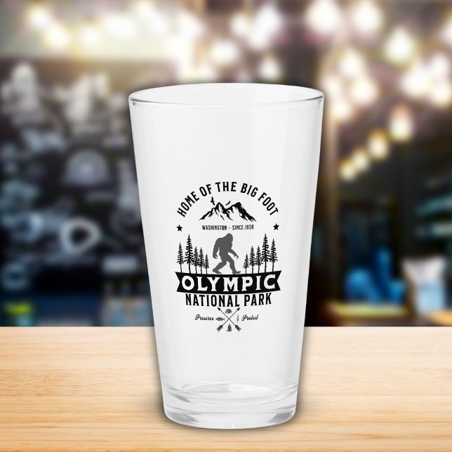 Olympic National Park Funny Travel Glas (Von Creator hochgeladen)