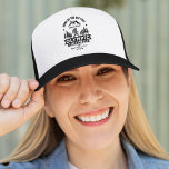 Olympic National Park Home of the Big Foot Truckerkappe<br><div class="desc">Diseño vintage para los amantes de los Parques nacionales de Estados Unidos en especial el Hermoso parque Nacional "Olympic" Ubicado en el Estado de Washington y algunos dicen que es el Hogar de Big Foot este bonito diseño es en honor a ese mito, no lo piense y adquiera este lindo...</div>