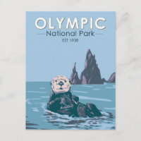 Olympic National Park Seeotter Vintage