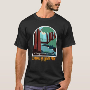 Olympic National Park Washington Staat Souvenir Pr T-Shirt