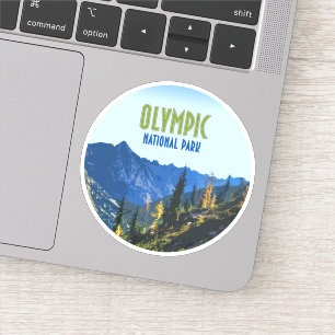 Olympic National Park Washington Staat Vintag Aufkleber