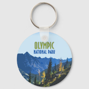Olympic National Park Washington Staat Vintag Schlüsselanhänger
