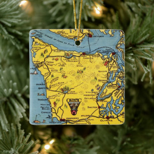 Olympic-Nationalpark Keramikornament