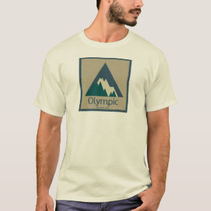 Olympic-Nationalpark Rustikal T-Shirt
