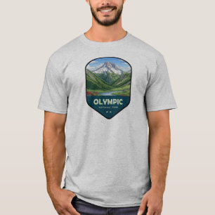 Olympic-Nationalpark-Schild T-Shirt