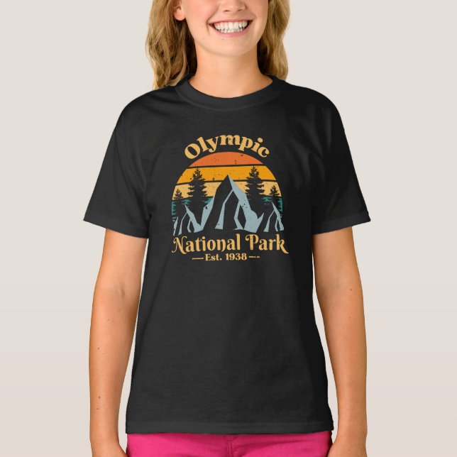 Olympic-Nationalpark T-Shirt (Vorderseite)