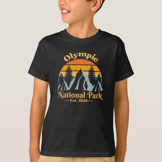 Olympic-Nationalpark T-Shirt (Vorderseite)