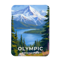 Olympic-Nationalpark | Washington Reise Malerei