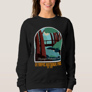 Olympic-Nationalpark Washington State Andenken Sweatshirt