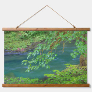 Olympic-Nationalpark Washington State Wandteppich Mit Holzrahmen