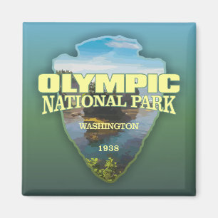 Olympic NP (Arrowhead) Magnet