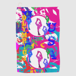 OLYMPIC SKATING  GOLFHANDTUCH