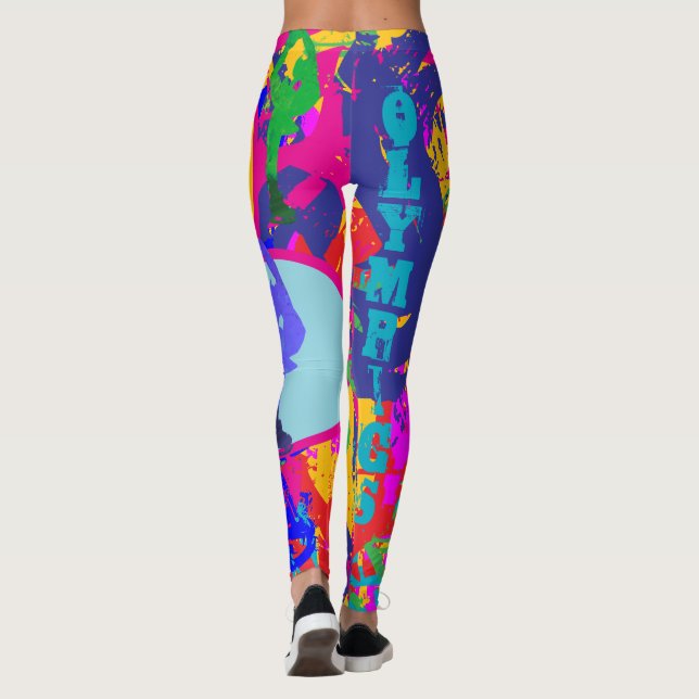 OLYMPIC SKATING  LEGGINGS (Rückseite)
