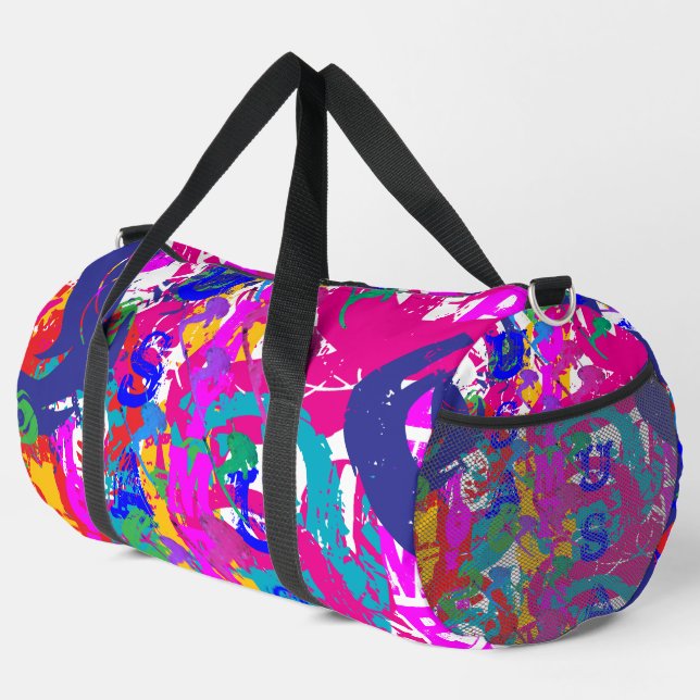 OLYMPIC SKIING DUFFLE BAG (Rechte Ecke)
