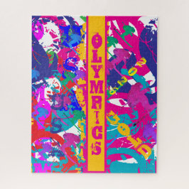 OLYMPIC SKIING PUZZLE