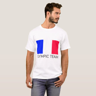 OLYMPIC TEAM Flag T - Shirt (Frankreich)