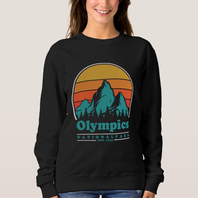 Olympics Nationalpark Gegr. 1919 Sweatshirt (Vorderseite)