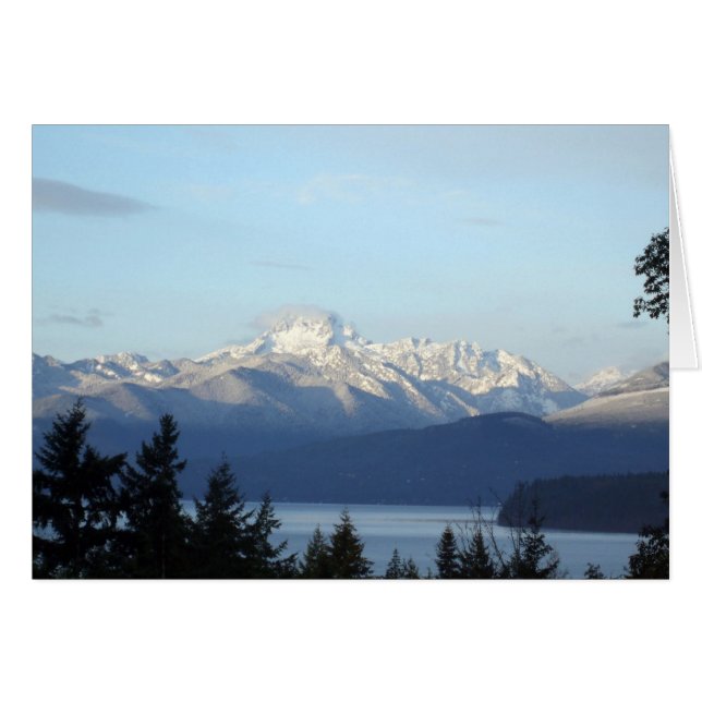 Olympische Berge (Vorderseite (Horizontal))