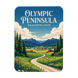 Olympische Halbinsel USA Magnet
