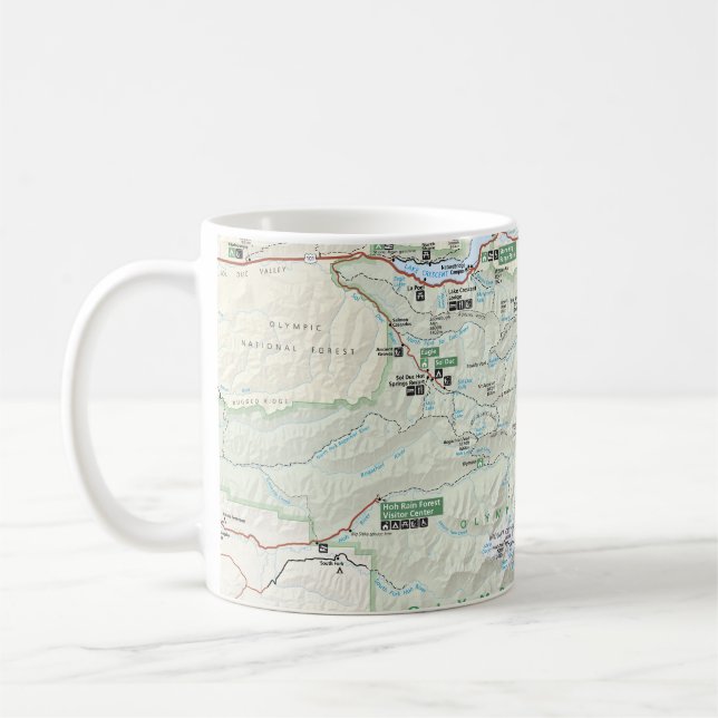 Olympische Karten-Tasse Kaffeetasse (Links)