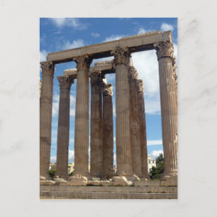 olympische Säulen Postkarte