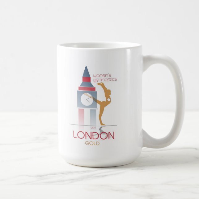 Olympische Spiele: Gymnastik Tasse (Rechts)