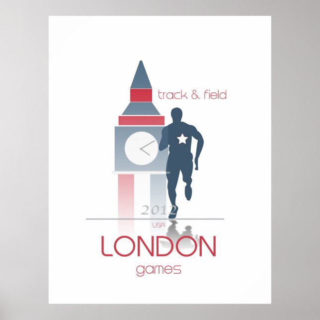 Olympische Spiele: Track & Field Poster (Vorne)
