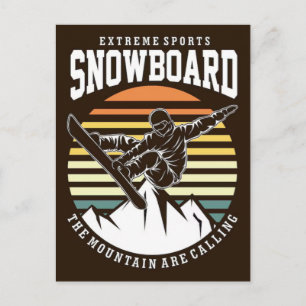Olympische Winterspiele 2026 Frauen Snowboard Half Feiertagspostkarte