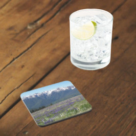 Olympischer Nationalpark Berge und Wiesen Getränkeuntersetzer