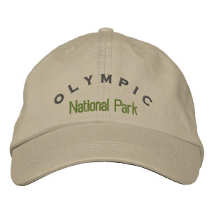 Olympischer Nationalpark Bestickte Baseballkappe
