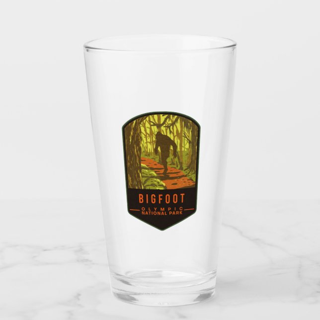 Olympischer Nationalpark Bigfoot Glas (Vorderseite)