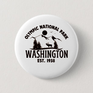 Olympischer Nationalpark Button