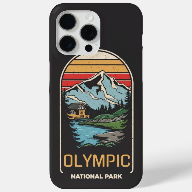 Olympischer Nationalpark Case-Mate iPhone Hülle (Rückseite)